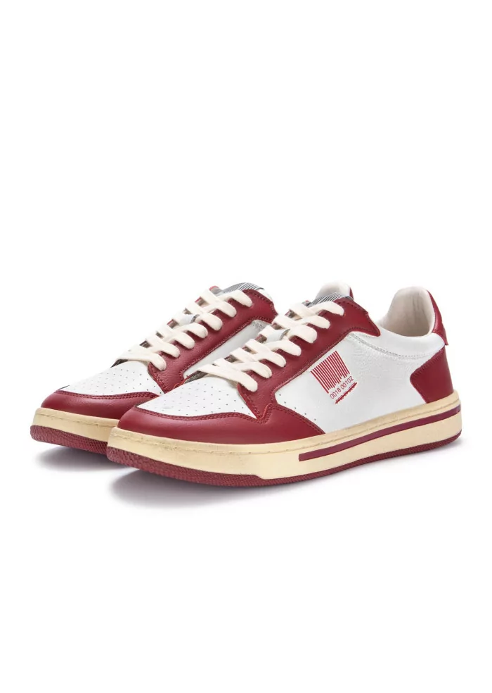 PRO 01 JECT | SNEAKERS P7BM PELLE BIANCO ROSSO