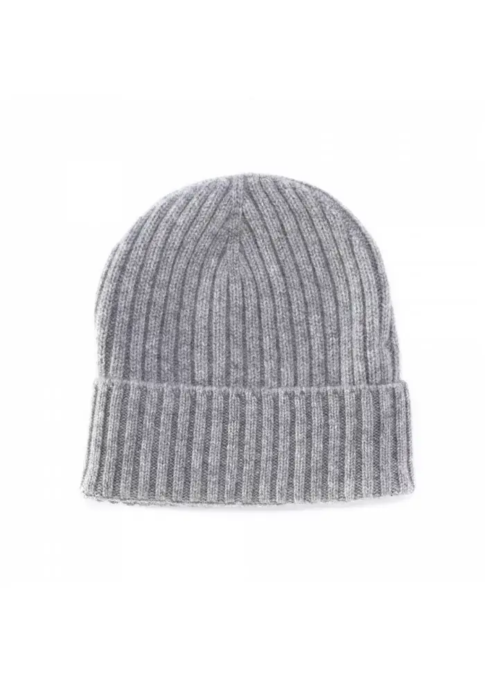 RIVIERA CASHMERE | BERETTO CASHMERE COSTE GRIGIO