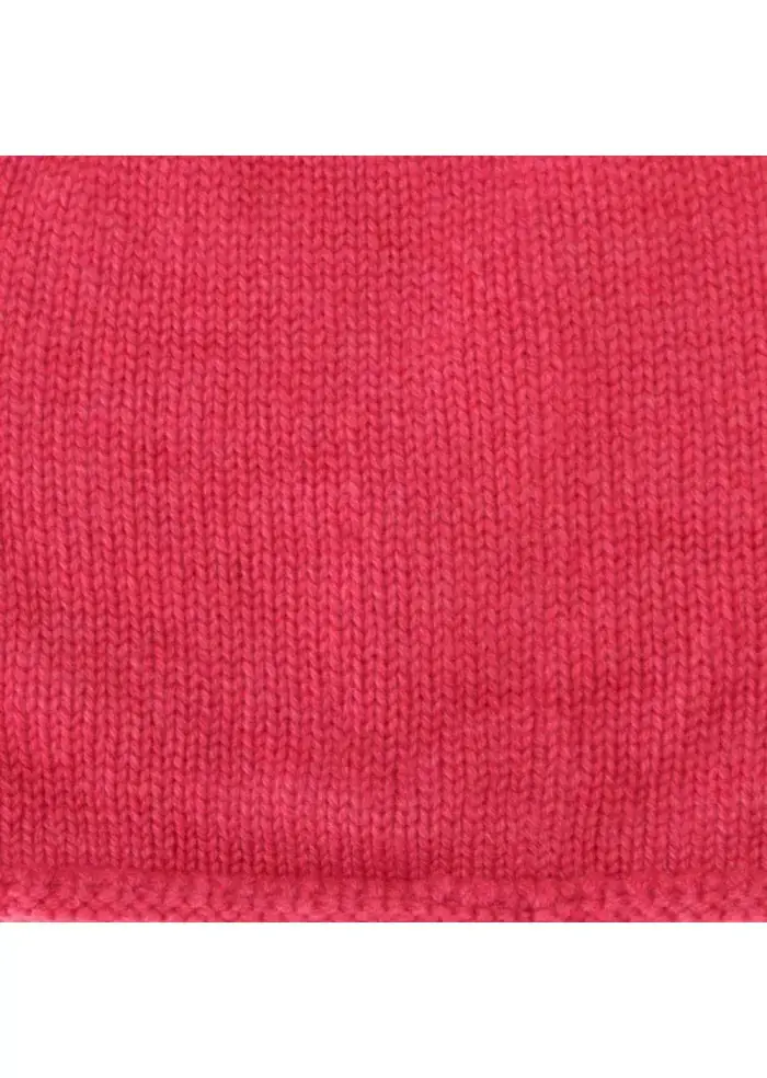 RIVIERA CASHMERE | BERRETTO 118R CUPOLA RASATA FUCSIA ROSA
