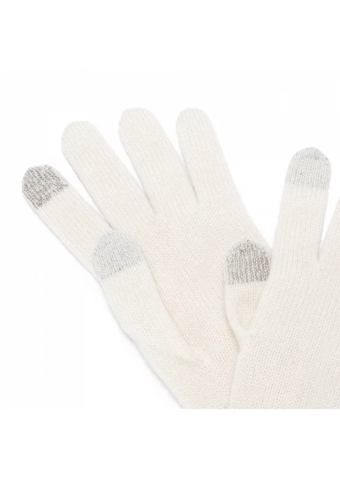 RIVIERA CASHMERE | GUANTI TOUCH CASHMERE BIANCO
