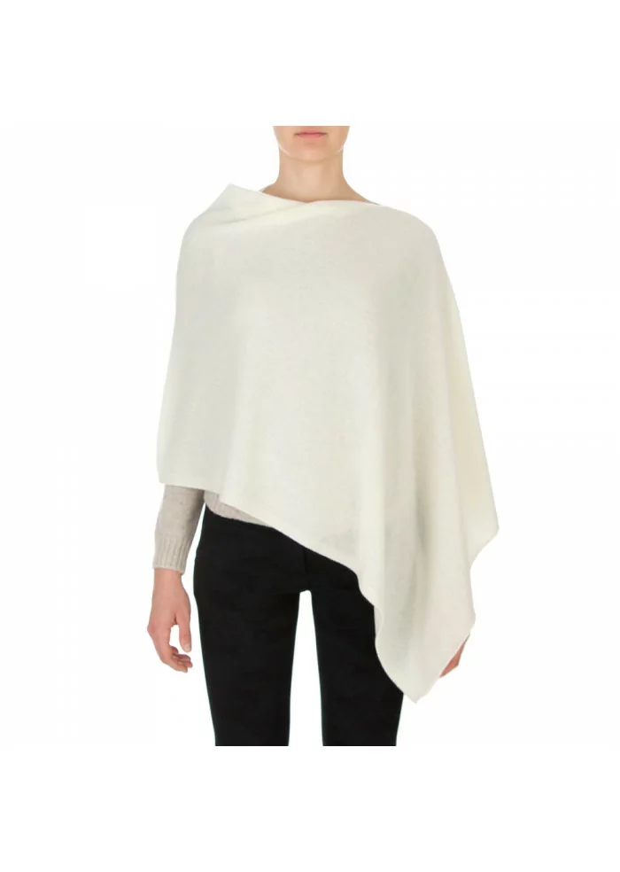RIVIERA CASHMERE | MANTELLA STILE PONCHO 10002 BIANCO