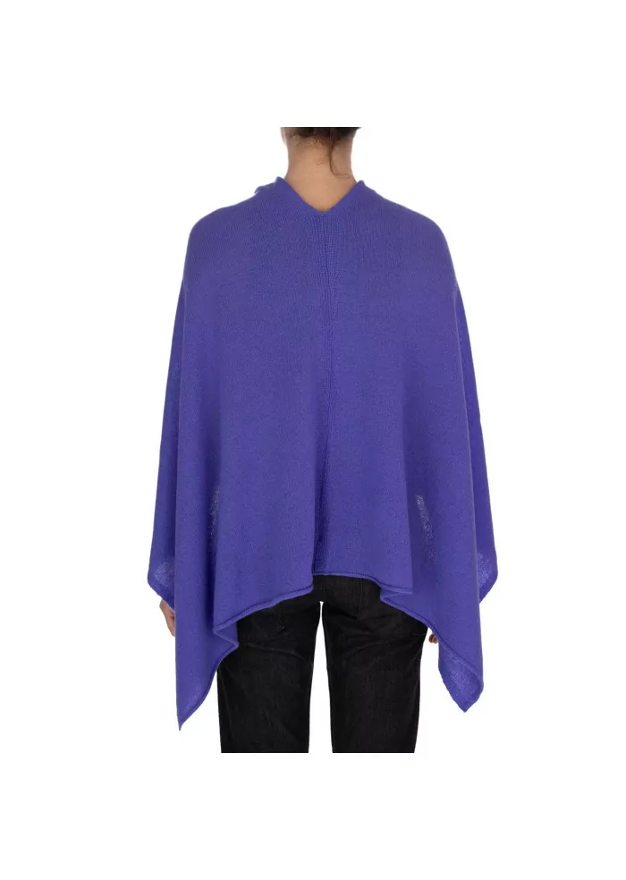RIVIERA CASHMERE | MANTELLINA RASATA VIOLA