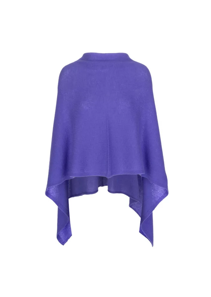 RIVIERA CASHMERE | MANTELLINA RASATA VIOLA
