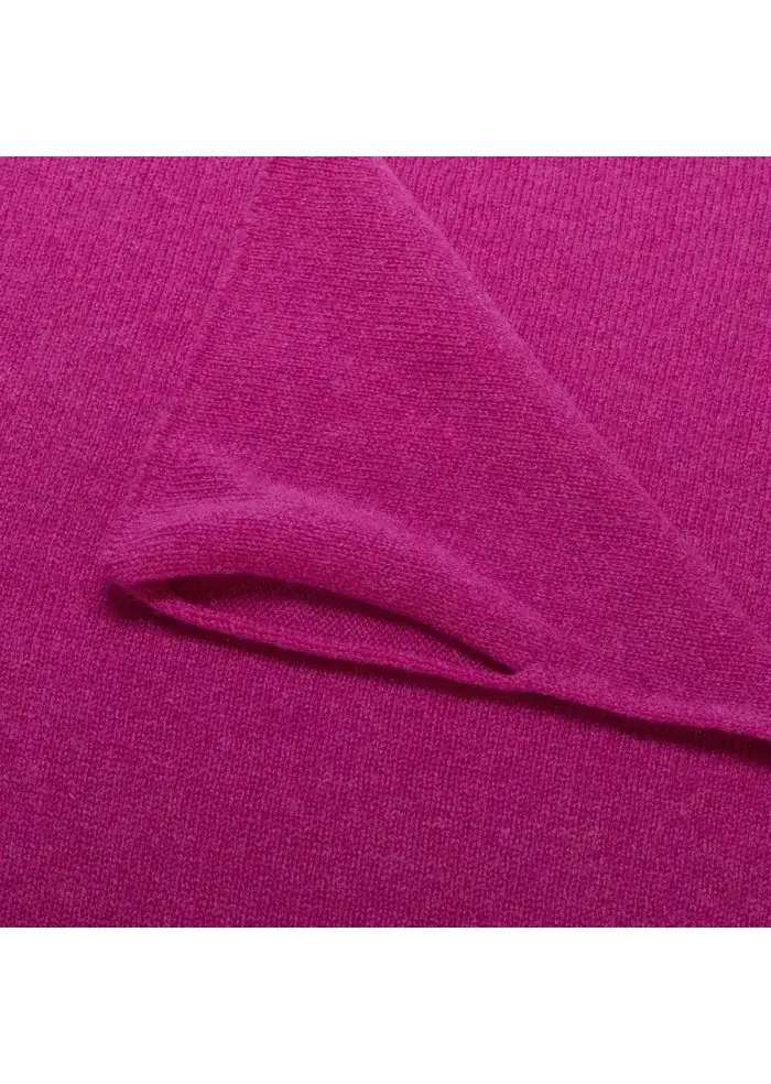 RIVIERA CASHMERE | SCALDACOLLO RASATO FUCSIA