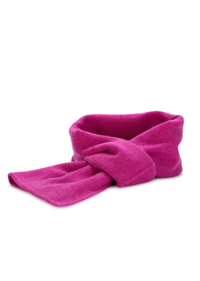 RIVIERA CASHMERE | SCALDACOLLO RASATO FUCSIA