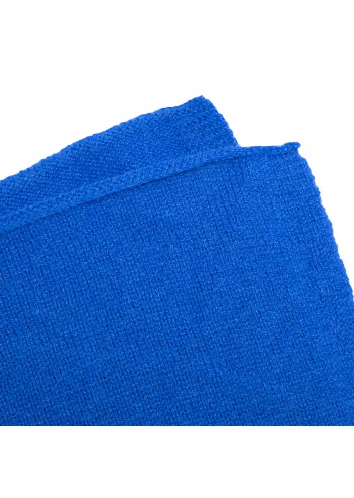 RIVIERA CASHMERE | SCIARPA RASATA CASHMERE BLU