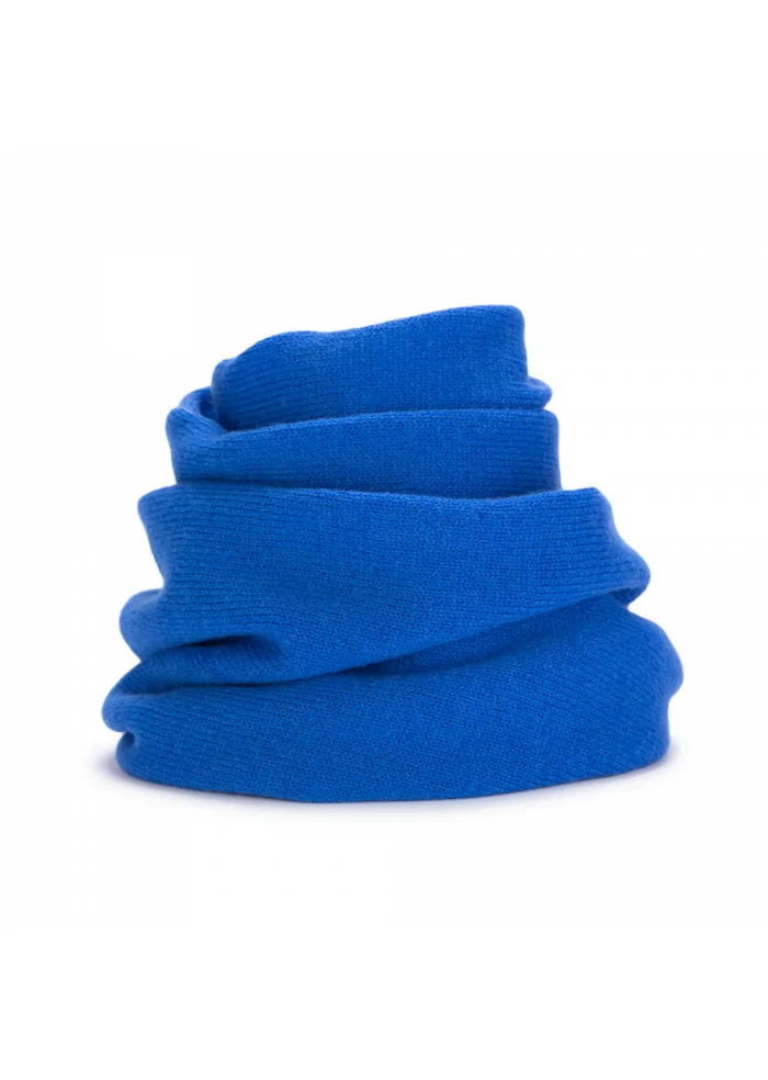 RIVIERA CASHMERE | SCIARPA RASATA CASHMERE BLU