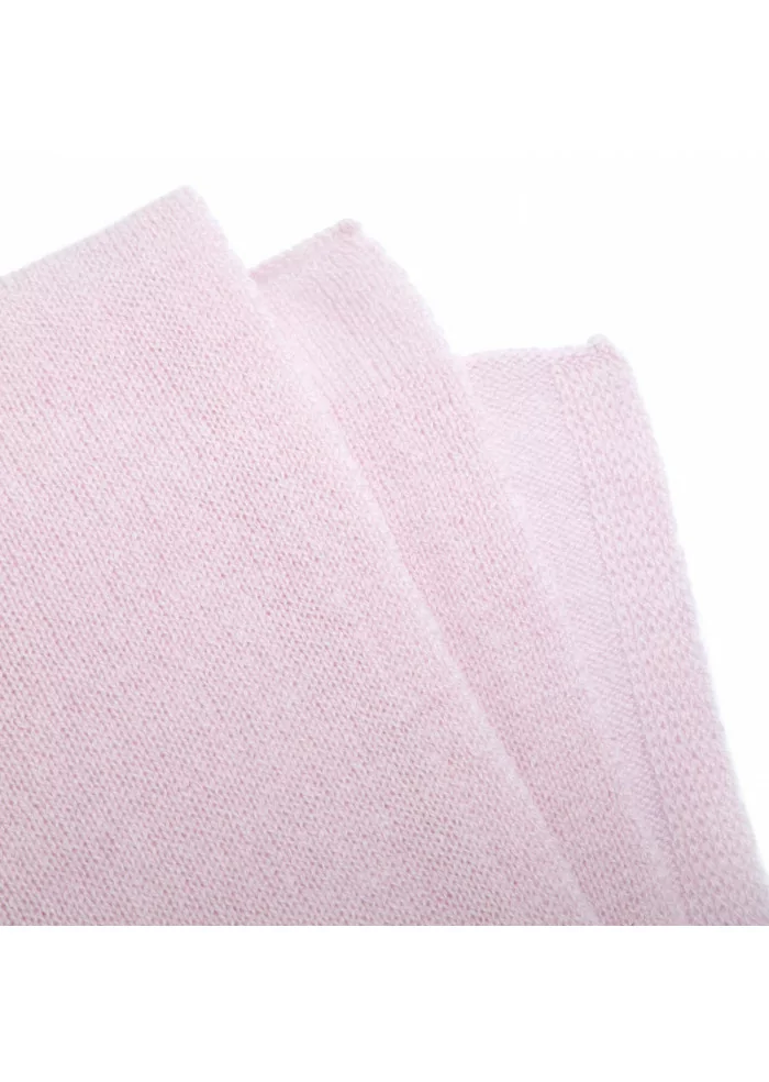 RIVIERA CASHMERE | SCIARPA RASATA CASHMERE ROSA