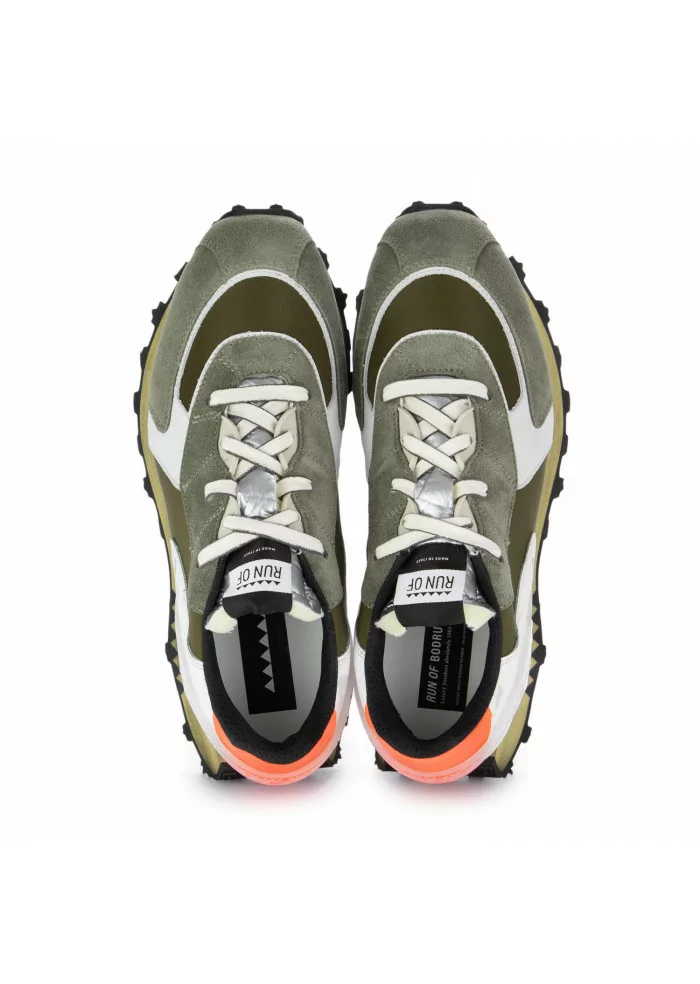 RUN OF | SNEAKERS BODRUM HELLMUT VERDE BIANCO