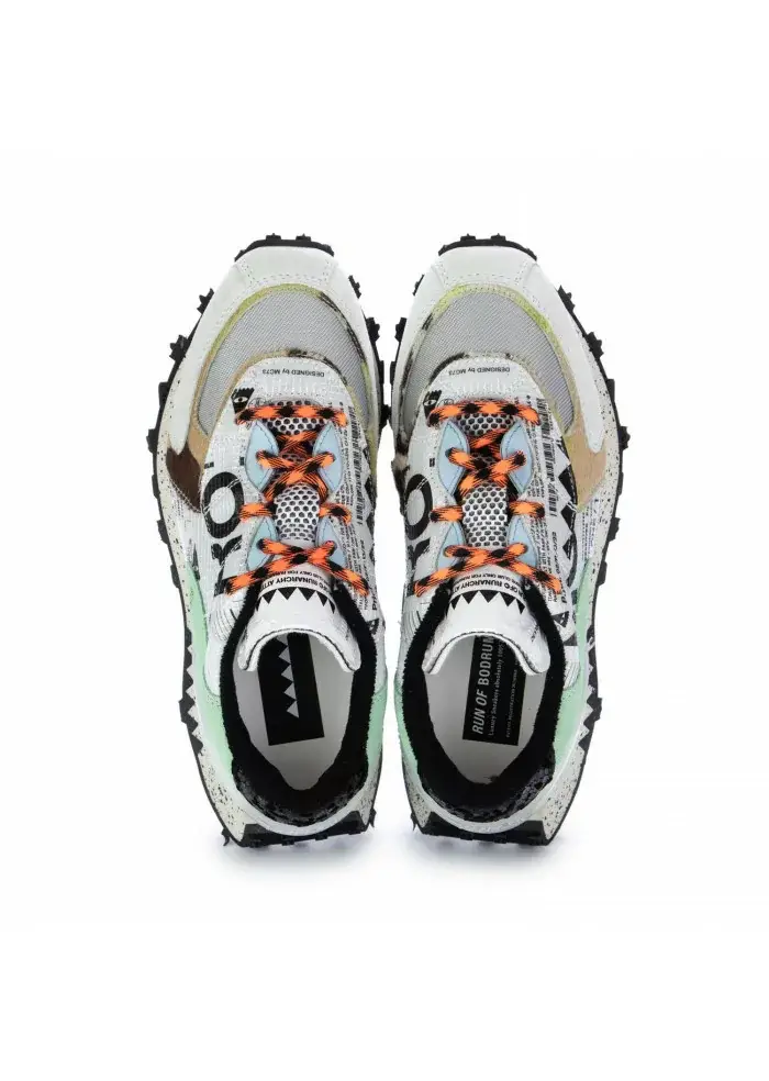 RUN OF | SNEAKERS BODRUM MINTED BIANCO VERDE