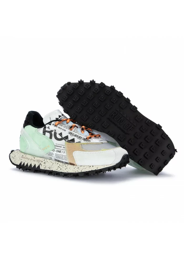 RUN OF | SNEAKERS BODRUM MINTED BIANCO VERDE