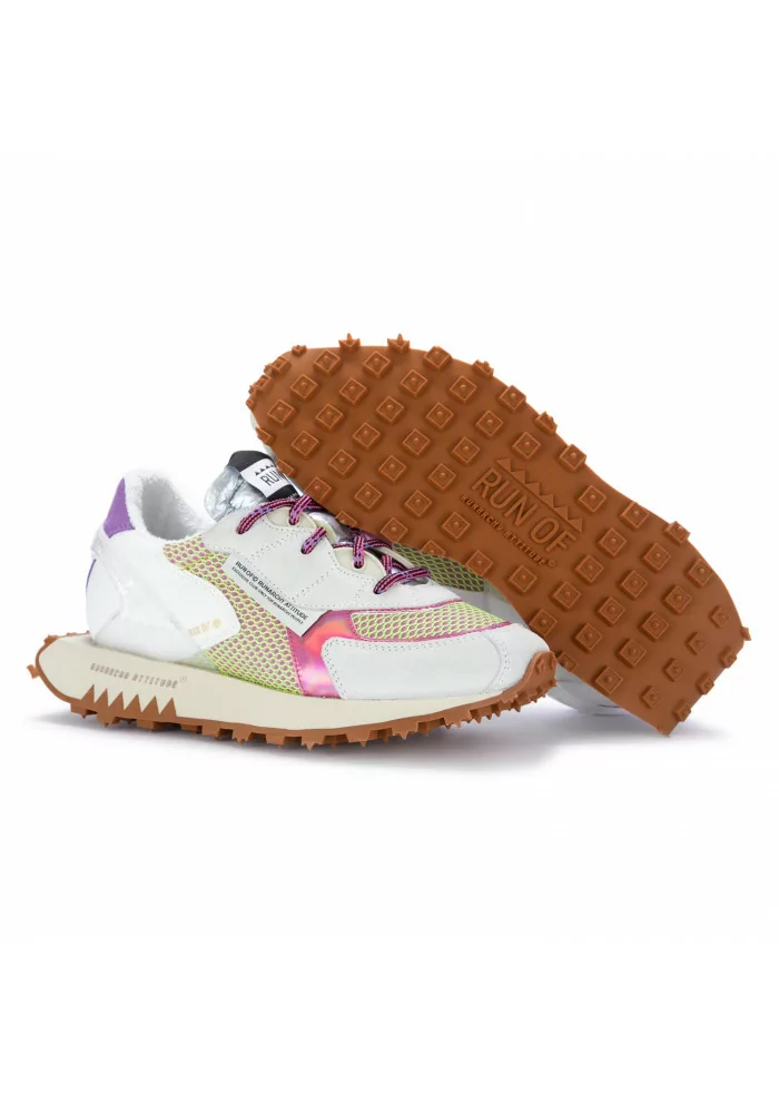 RUN OF | SNEAKERS BODRUM RUN SOFT BIANCO VIOLA