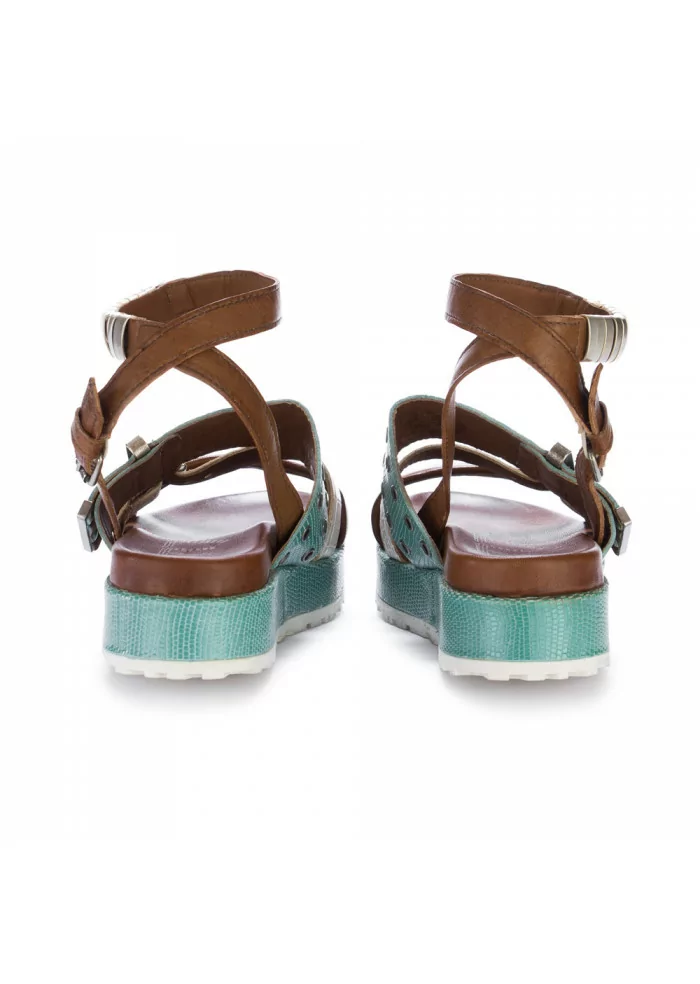 SANDALI DONNA MJUS | MARRONE BIANCO AZZURRO