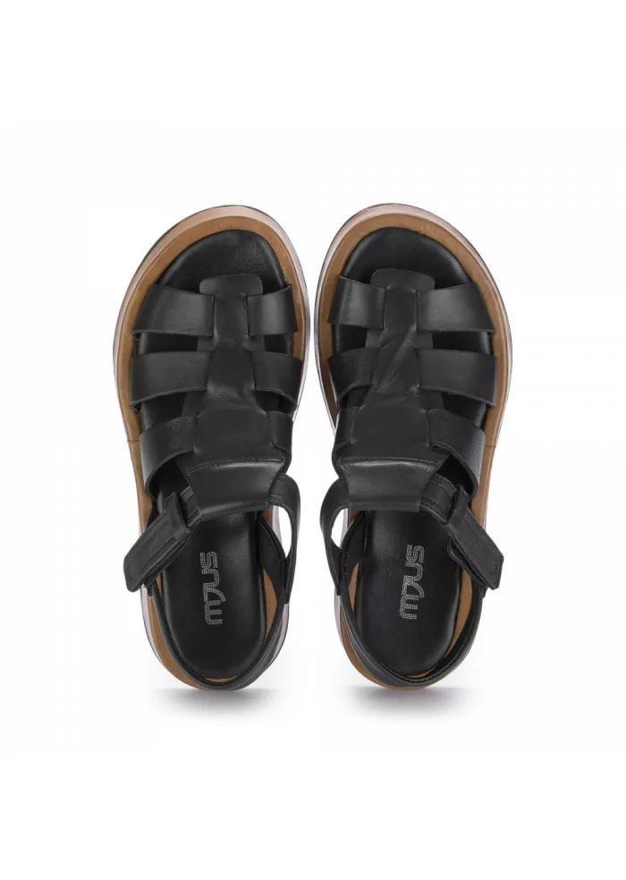 SANDALI DONNA MJUS | P46013 NERO MARRONE