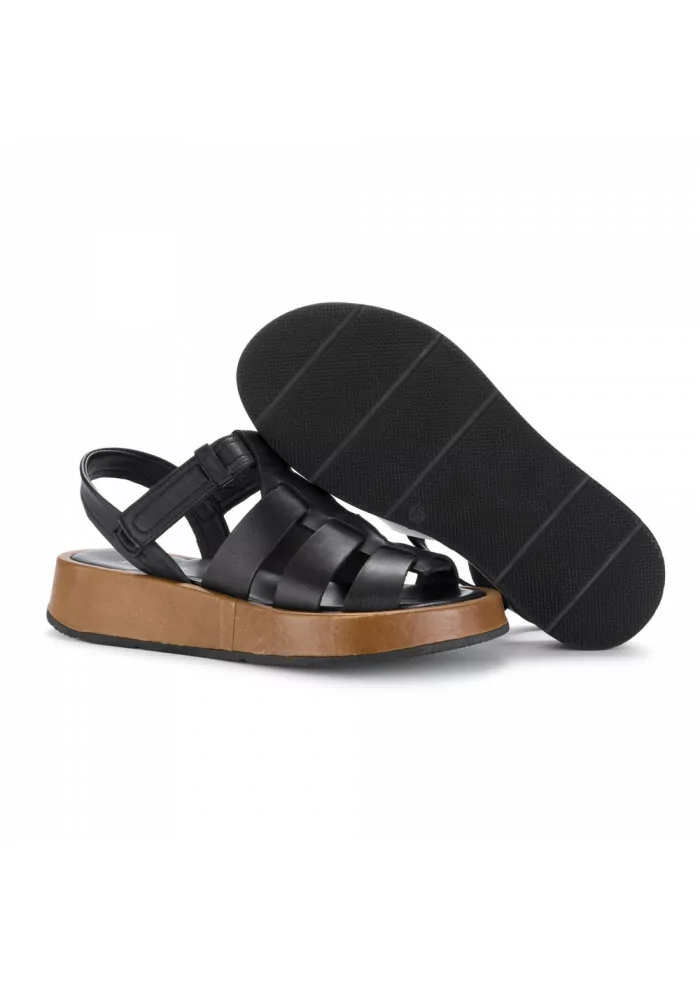 SANDALI DONNA MJUS | P46013 NERO MARRONE