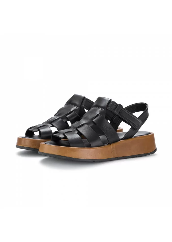 SANDALI DONNA MJUS | P46013 NERO MARRONE