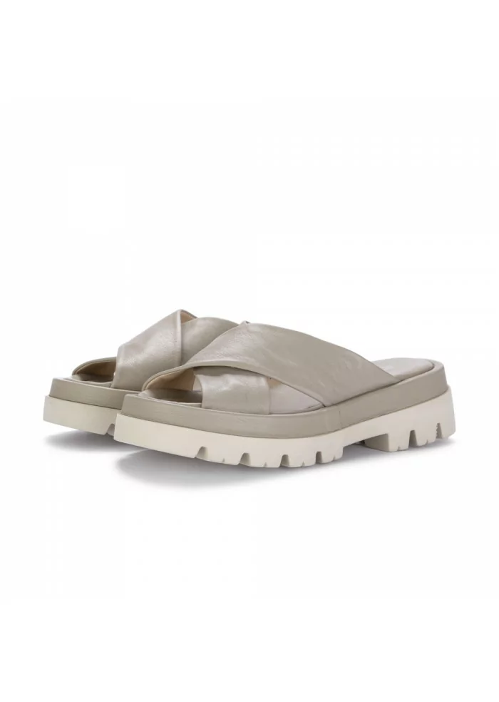 SANDALI DONNA MJUS | P50004 OPALE BEIGE PELLE