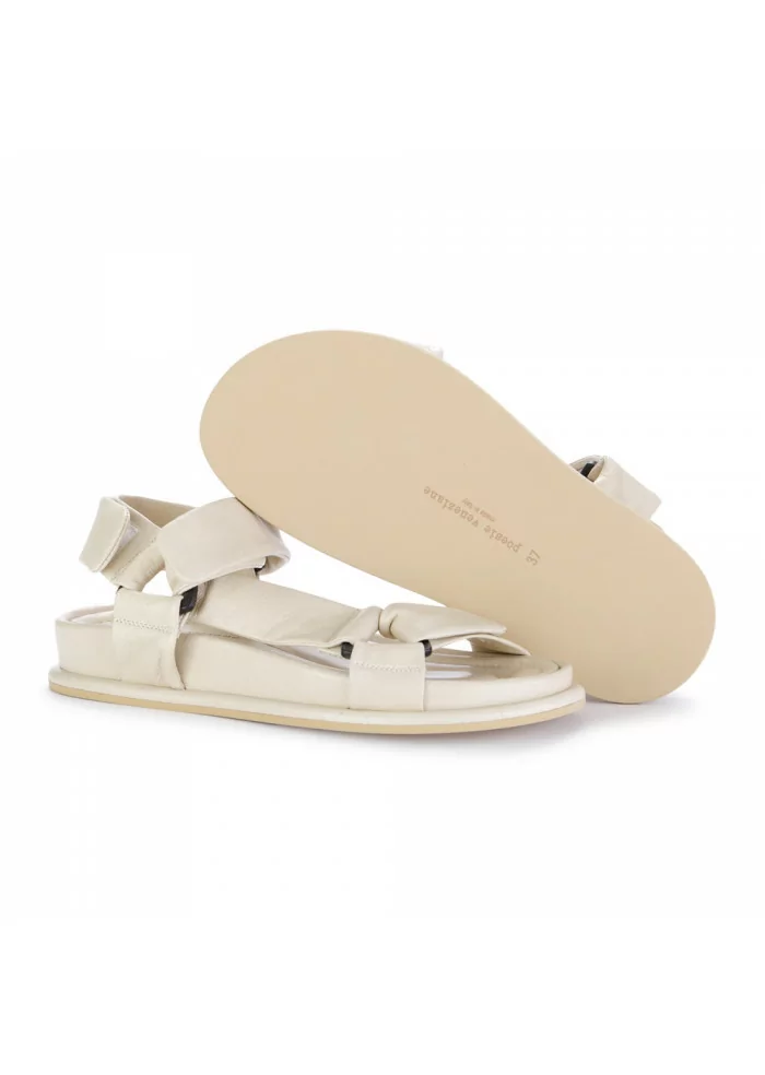 SANDALI DONNA POESIE VENEZIANE | VEGETAL SABBIA BEIGE