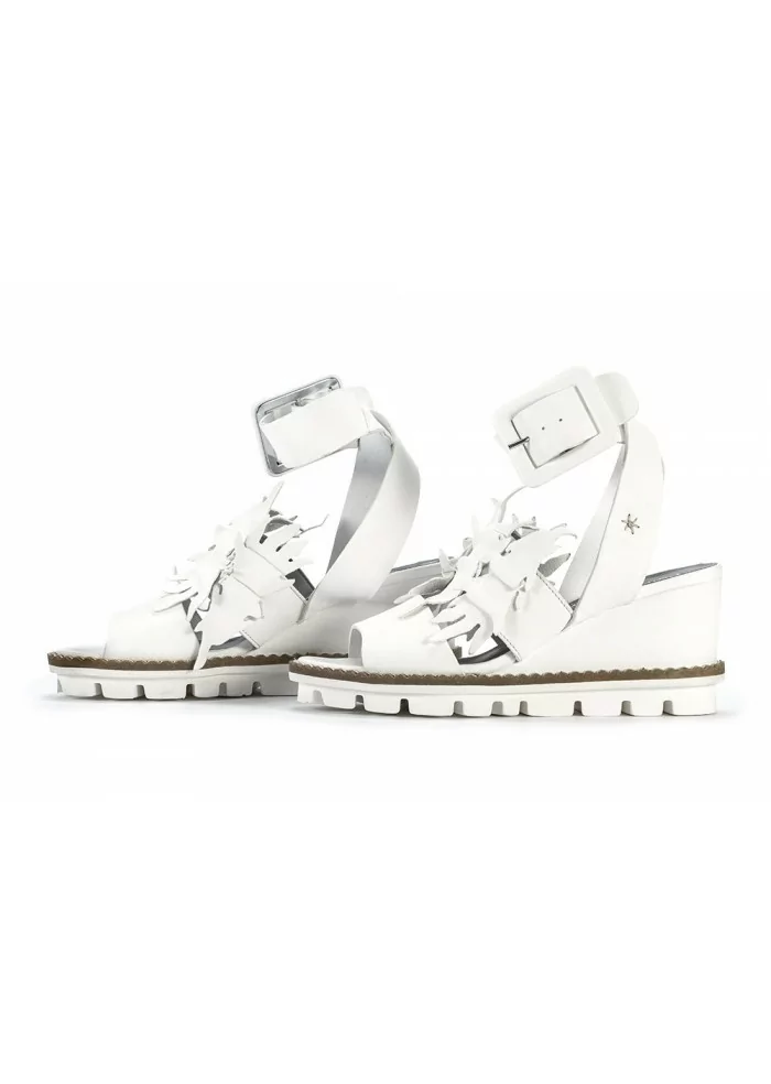 SANDALI ZEPPA DONNA PATRIZIA BONFANTI | TIARA LEAF BIANCO