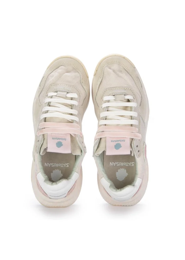SATORISAN | SNEAKERS CHACRONA BIANCO ROSA