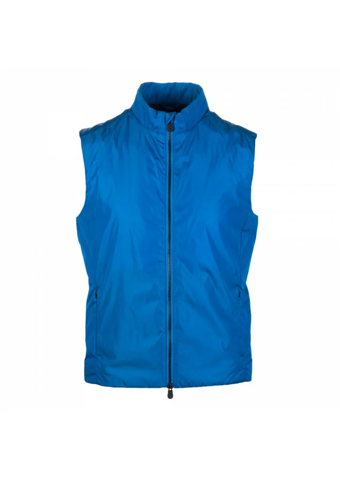 SAVE THE DUCK | GILET BRUCE BLU ELETTRICO