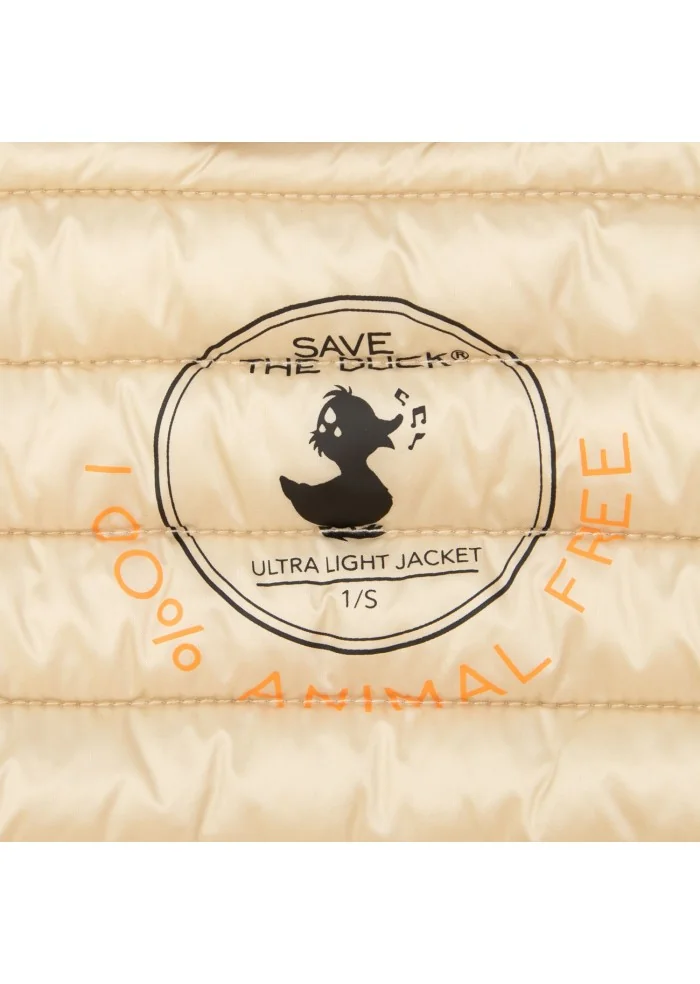 SAVE THE DUCK | GILET IRIS18 ARABELLA BEIGE