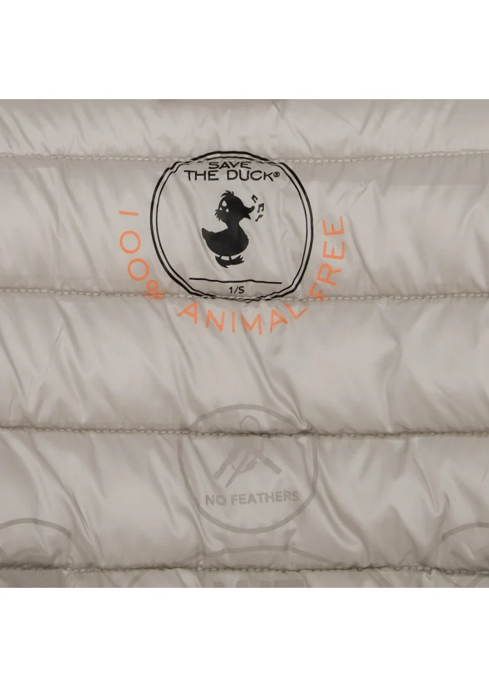 SAVE THE DUCK | GILET PIUMINO IRIS19 LYNN BEIGE