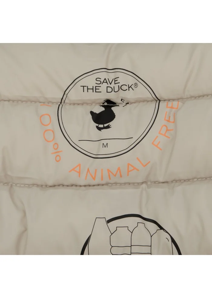 SAVE THE DUCK | GILET PIUMINO MIRO19 RHUS BEIGE