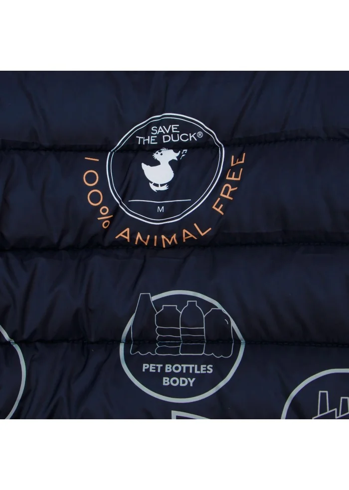 SAVE THE DUCK | GILET PIUMINO MIRO19 RHUS BLU