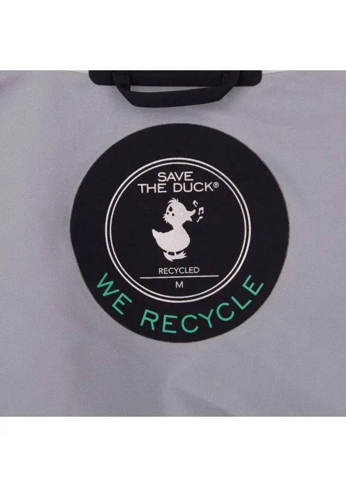 SAVE THE DUCK | IMPERMEABILE DARK18 FINLAY BLU SCURO
