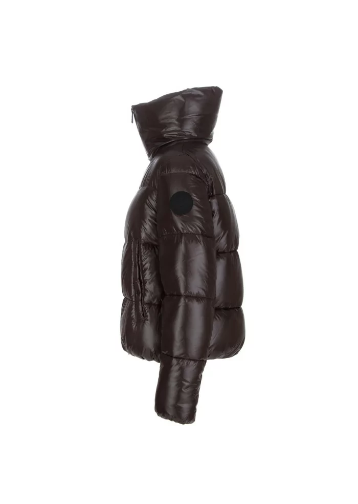 SAVE THE DUCK | PIUMINO BOMBER LUCK17 ISLA MARRONE SCURO