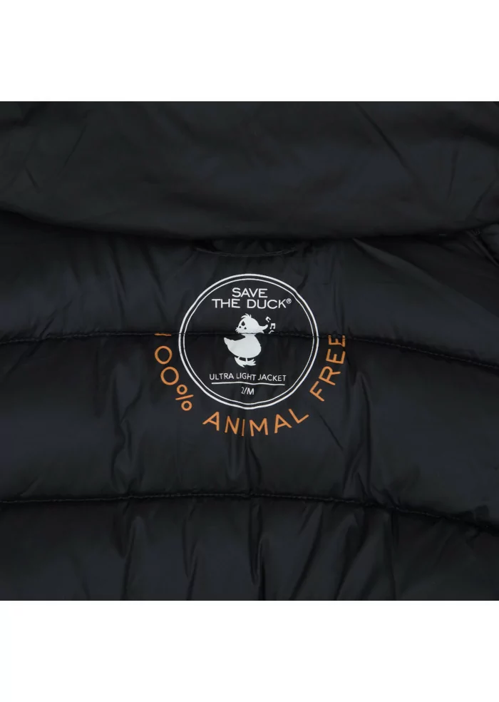 SAVE THE DUCK | PIUMINO CON CAPPUCCIO IRIS17 REESE NERO