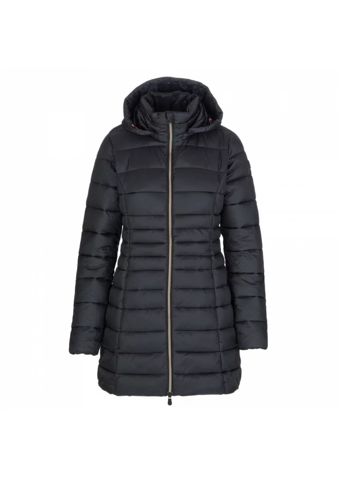 SAVE THE DUCK | PIUMINO DONNA IRIS REESE GRIGIO SCURO