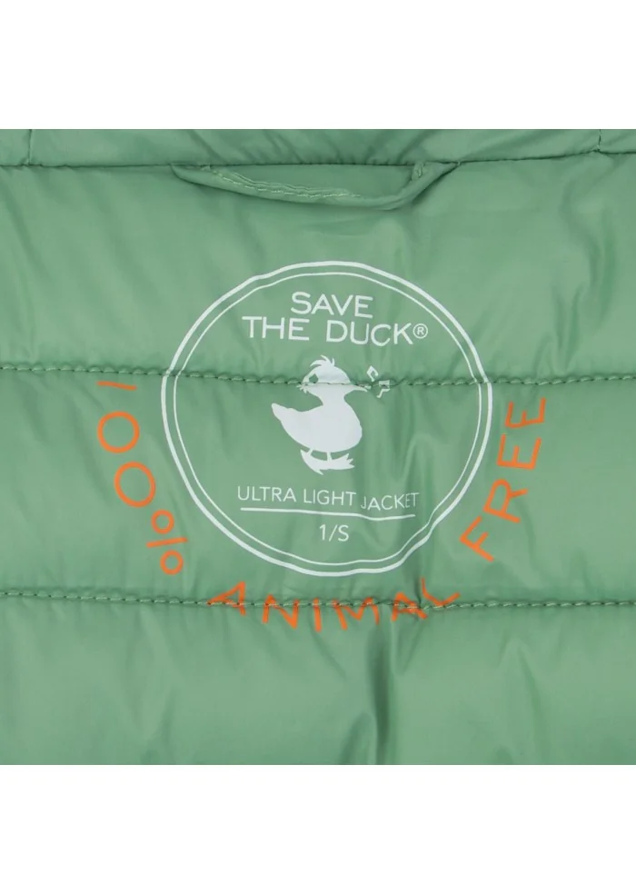 SAVE THE DUCK | PIUMINO GIGA01 DAISY VERDE MENTA