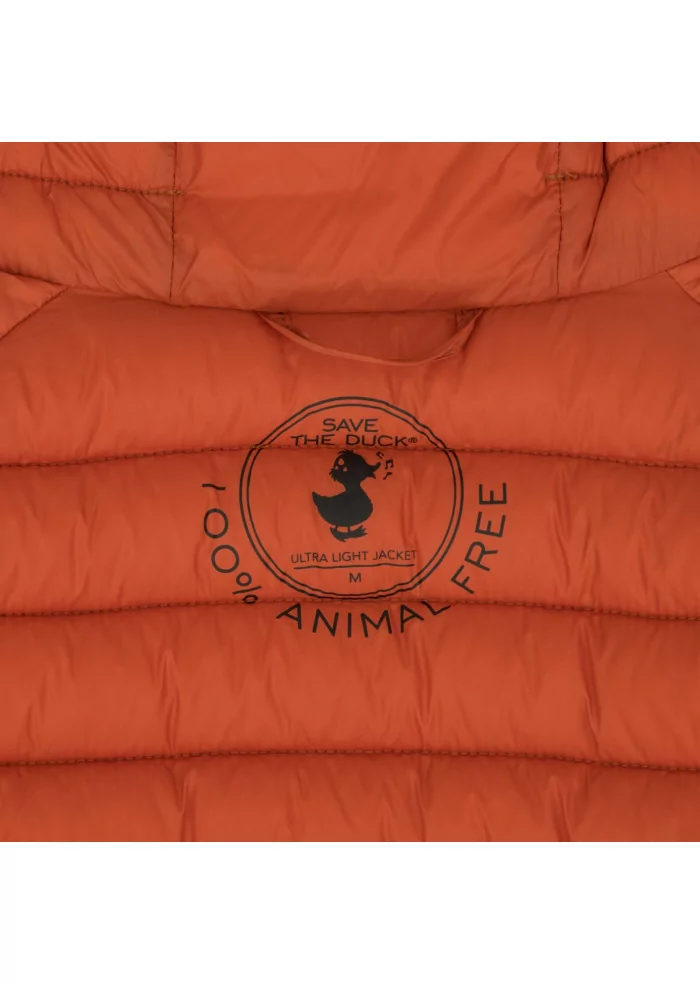 SAVE THE DUCK | PIUMINO GIGA01 DONALD ARANCIONE