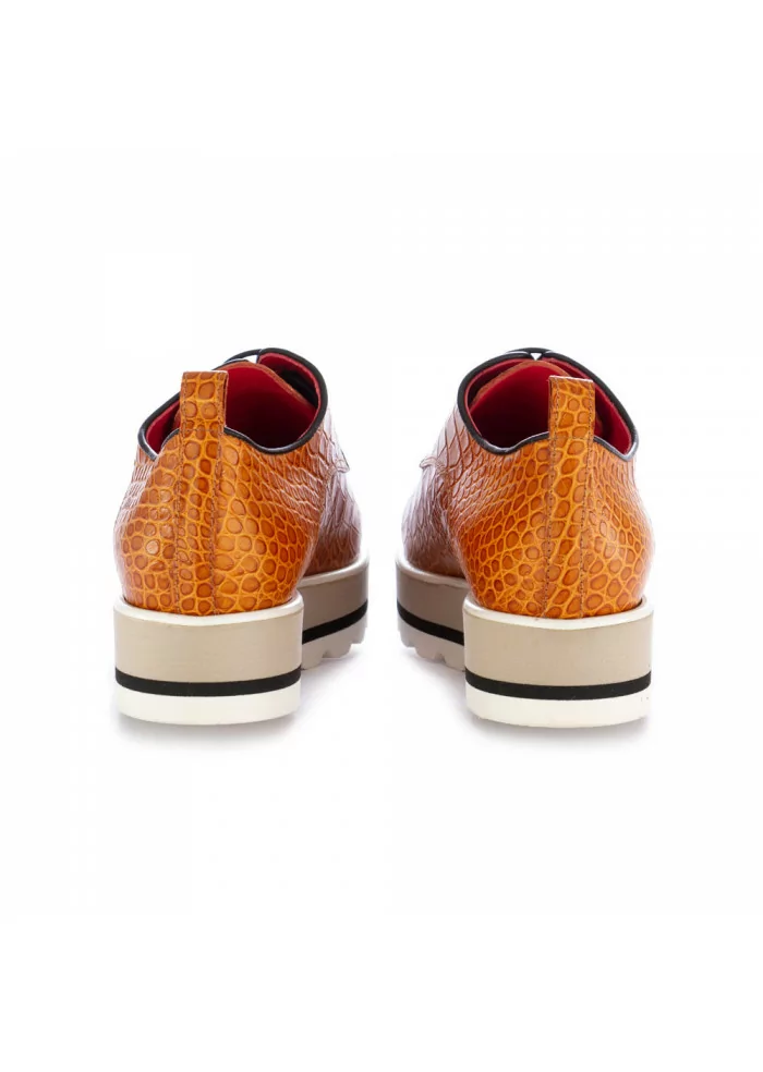 SCARPE ALLACCIATE DONNA CATERINA C | 960 50 COCCO MARRONE