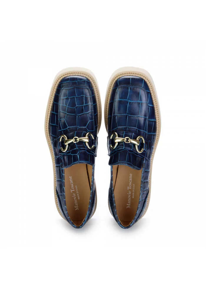 SCARPE BASSE DONNA MANOVIE TOSCANE | FOLLONICA ROYAL BLU