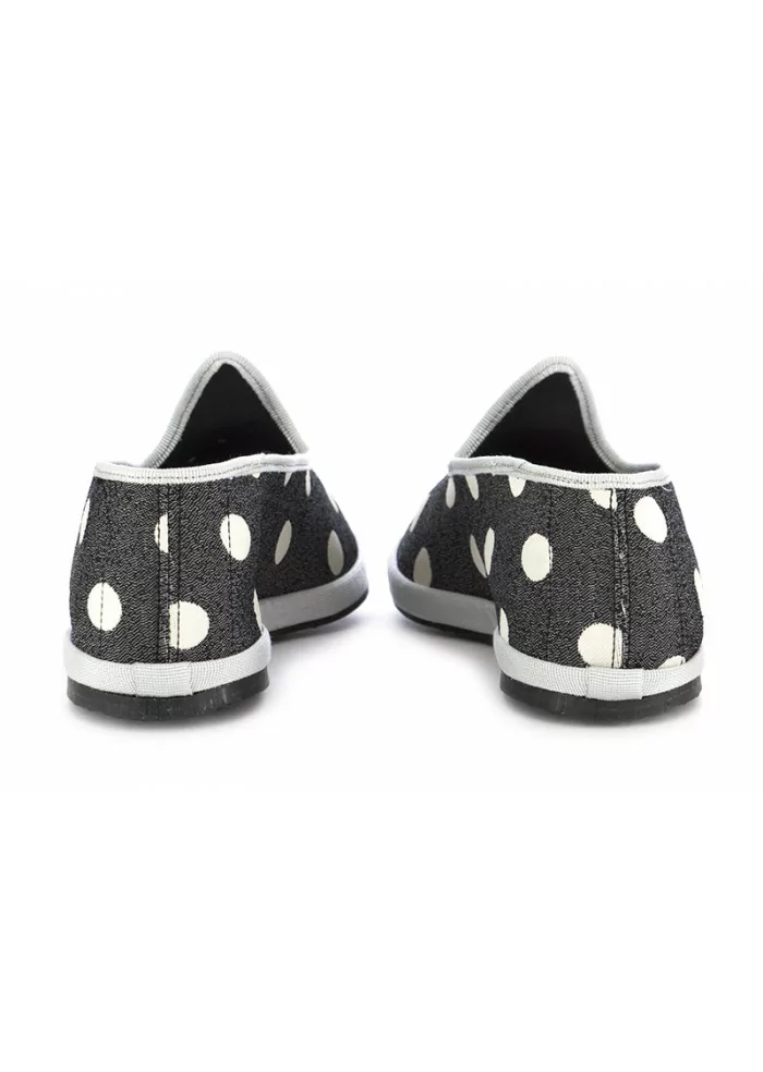 SCARPE BASSE DONNA MIEZ | NERO BIANCO POIS