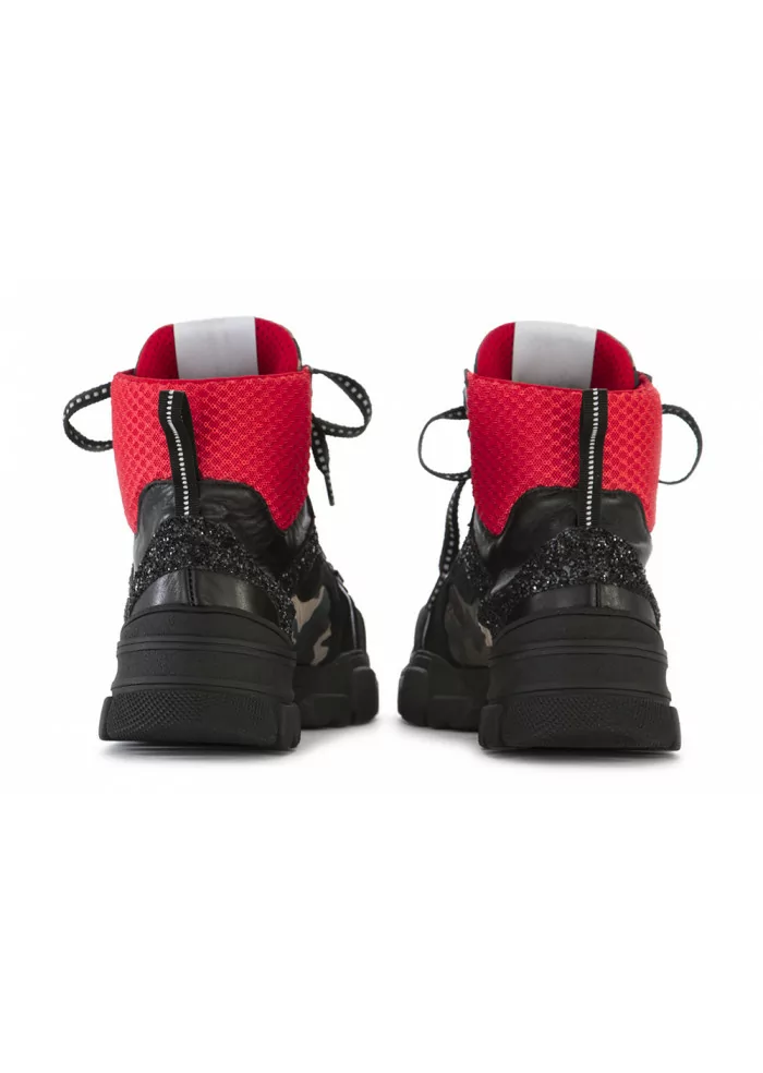 SCARPE DONNA SNEAKERS MAXI SUOLA GOMMA NERO SEMERDJIAN