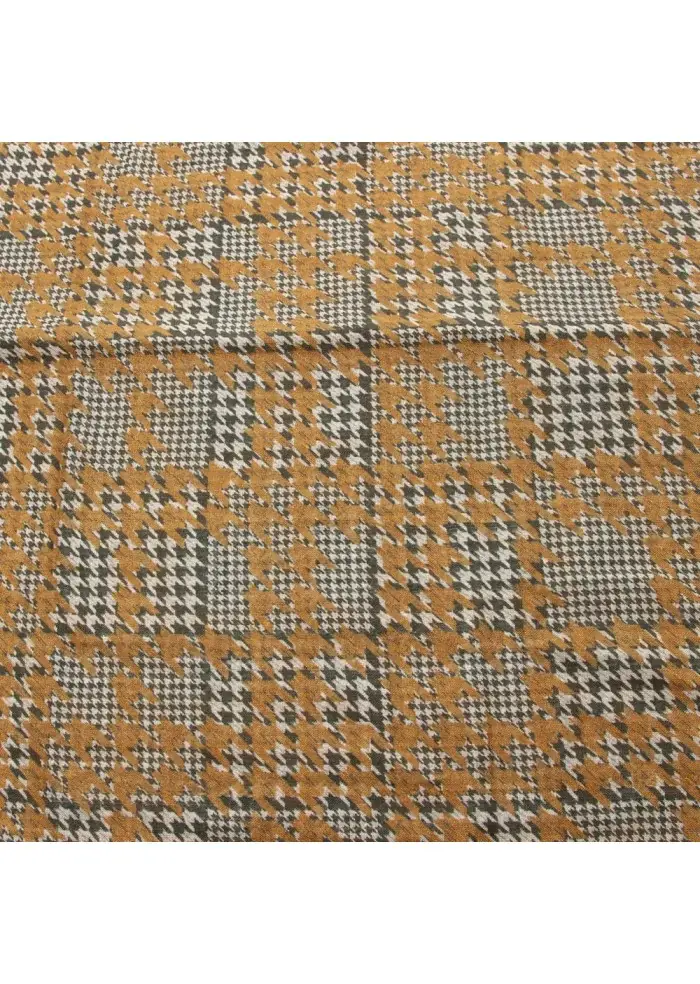 SCIARPA UOMO DANDY STREET | LANA VERGINE BIANCO NERO MARRONE