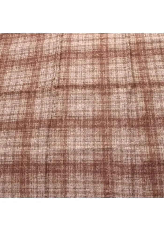 SCIARPA UOMO DANDY STREET | LANA VERGINE MARRONE