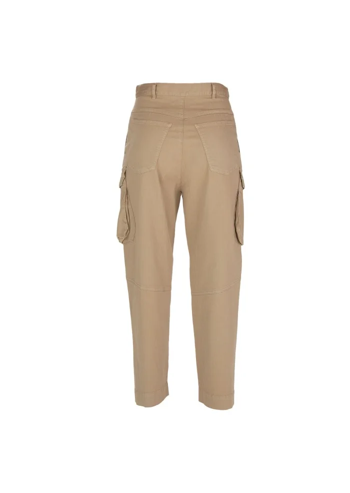 SEMICOUTURE | PANTALONI CARGO BEIGE