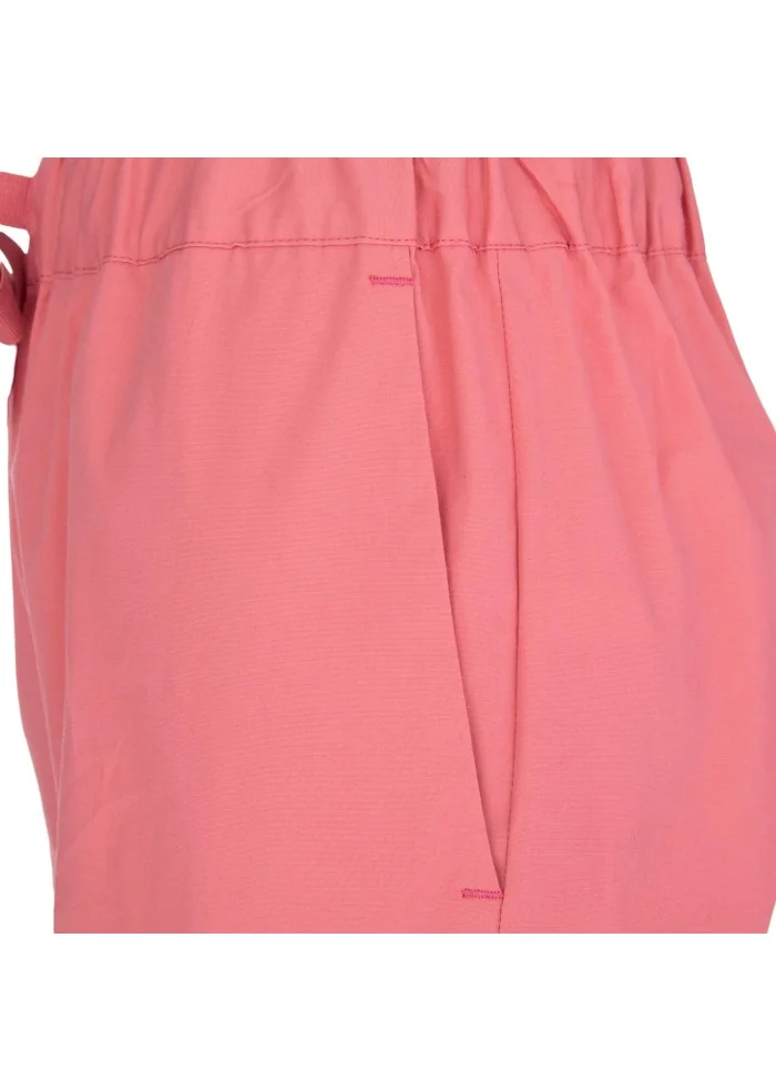 SEMICOUTURE | PANTALONI COTONE ROSA