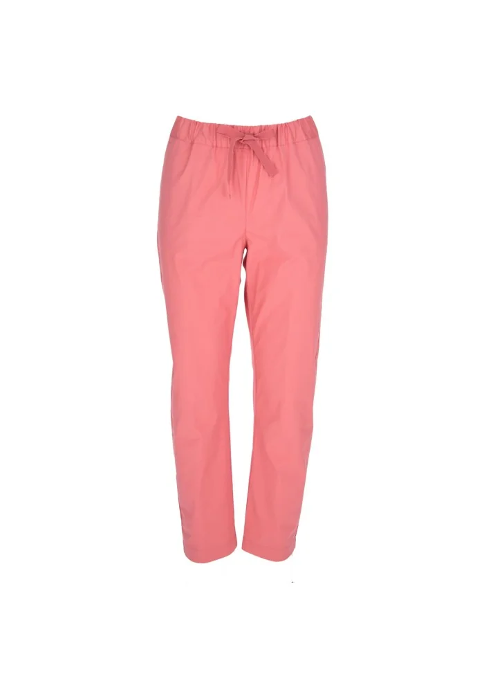 SEMICOUTURE | PANTALONI COTONE ROSA