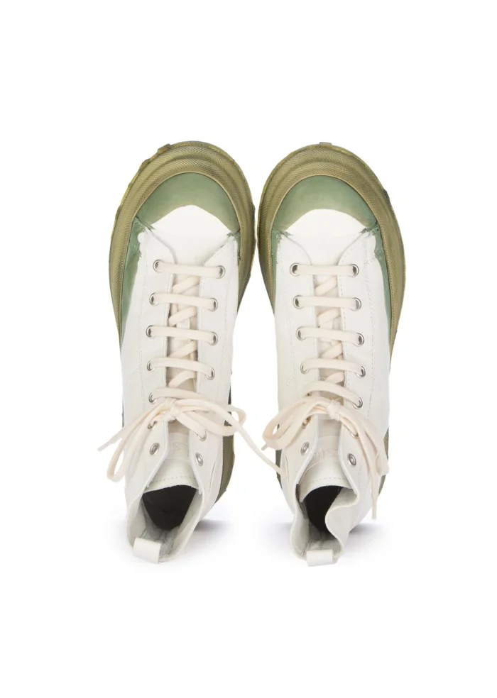 SHOTO | SNEAKERS MELODY LAMB BIANCO VERDE
