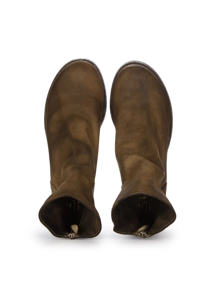 SHOTO | STIVALETTI PELUCHE DIVE FANGO MARRONE