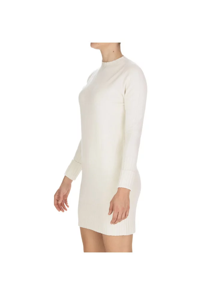 SOLOTRE | ABITO VISCOSA BIANCO PANNA