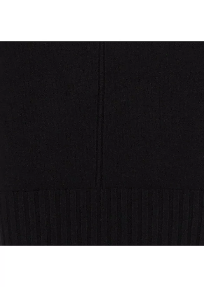 SOLOTRE | ABITO VISCOSA NERO