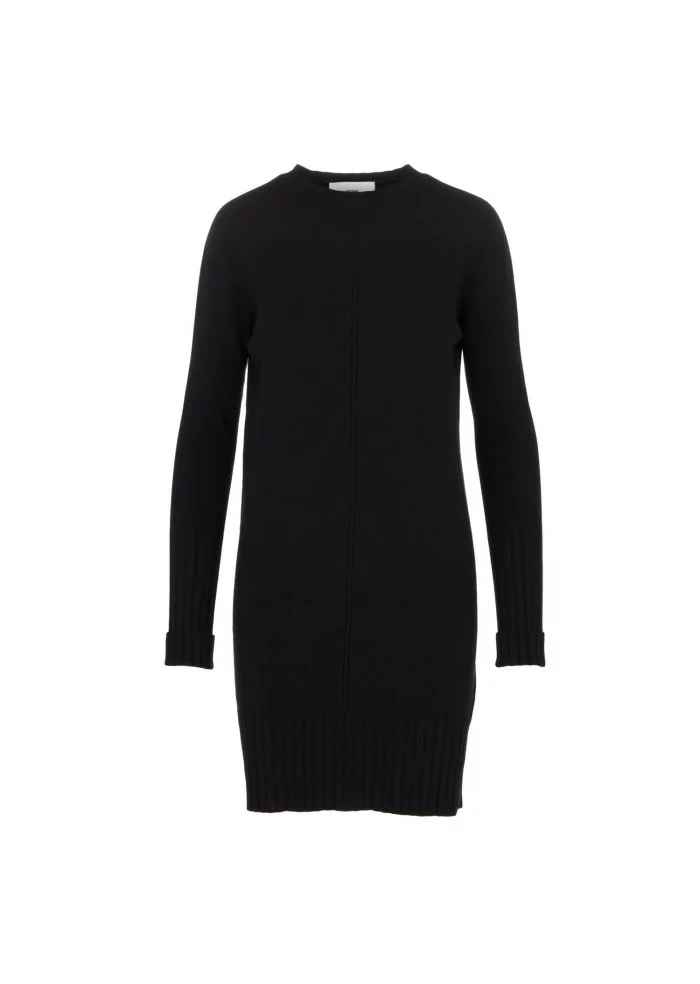 SOLOTRE | ABITO VISCOSA NERO