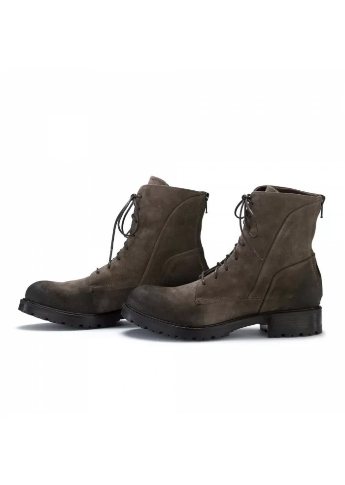 STIVALETTI ALLACCIATI DONNA MANOVIA 52 | VIVEL CARIBU GRIGIO